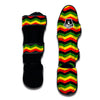 Jamaican Print Pattern Muay Thai Shin Guards-grizzshop