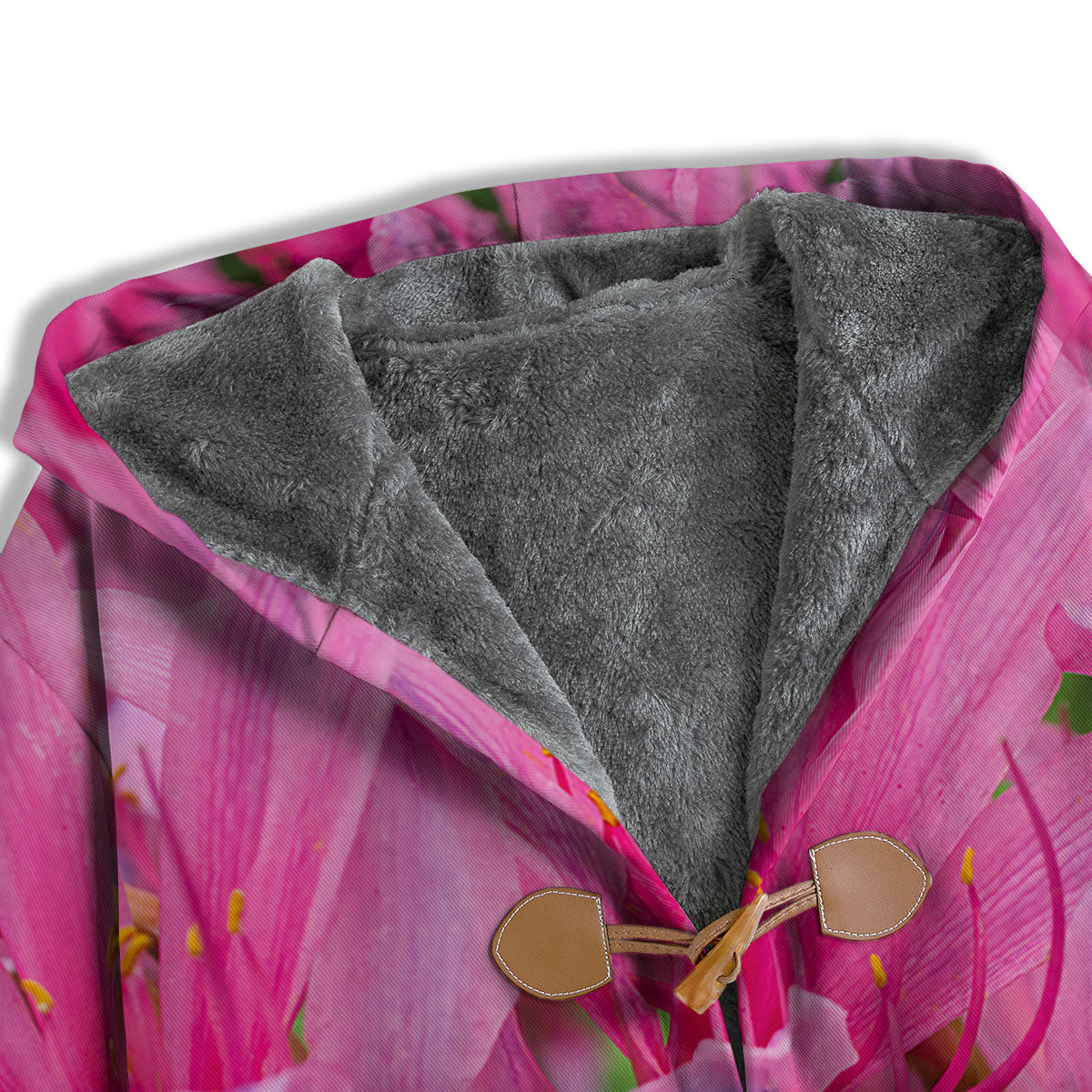Japanese Amaryllis Purple And Pink Print Men's Windbreaker Jacket-grizzshop