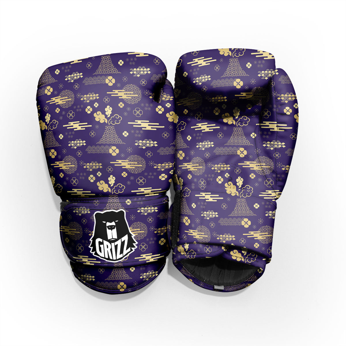 Japanese Classic Print Pattern Pro Boxing Glove