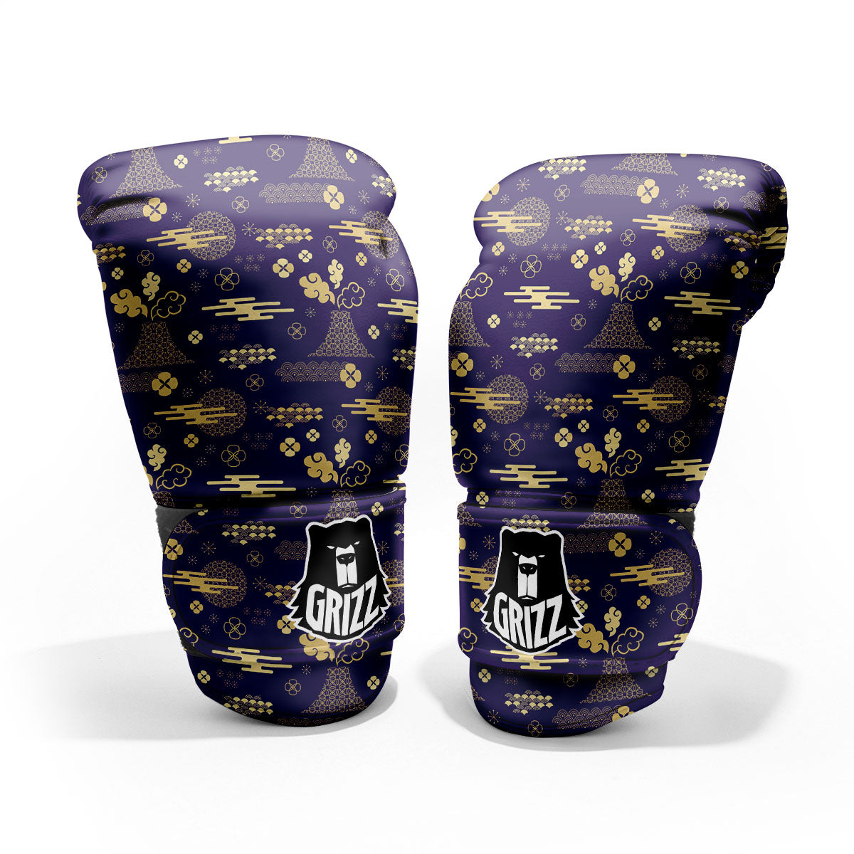 Japanese Classic Print Pattern Pro Boxing Glove