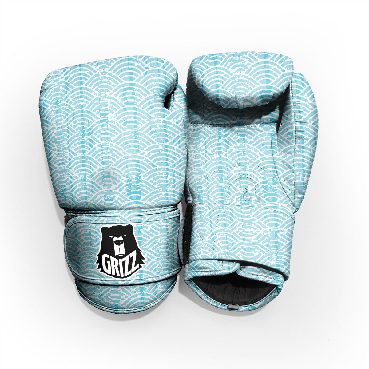 Japanese Great Wave Ancient Print Pro Boxing Glove