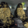 Japanese Tiger Gold And Black Print Car Seat Covers-grizzshop