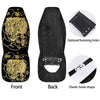 Japanese Tiger Gold And Black Print Car Seat Covers-grizzshop