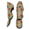 Japanese Tokyo Print Pattern Muay Thai Shin Guards-grizzshop