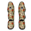 Japanese Tokyo Print Pattern Muay Thai Shin Guards-grizzshop