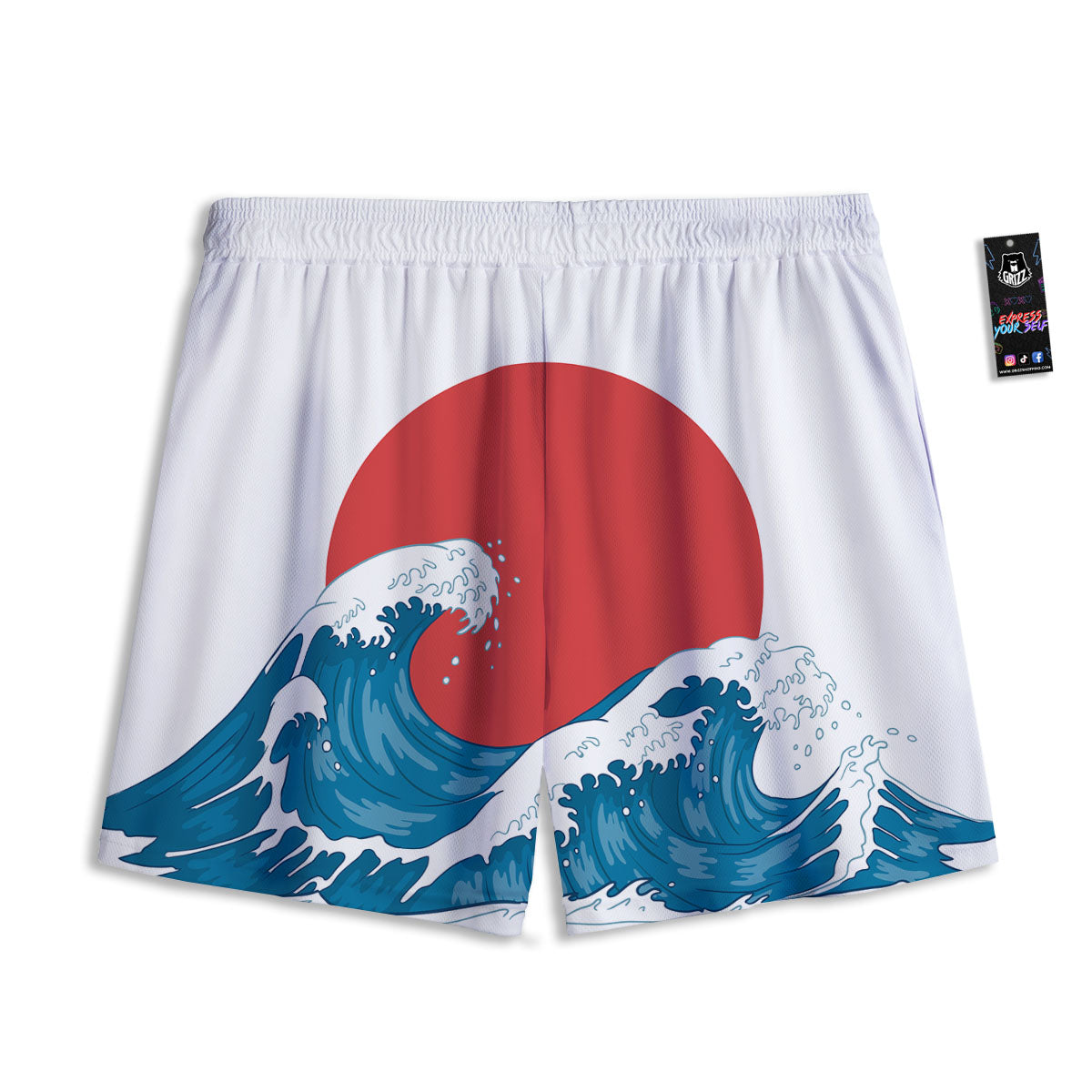 Lightspeed Galaxy Print Mesh Shorts