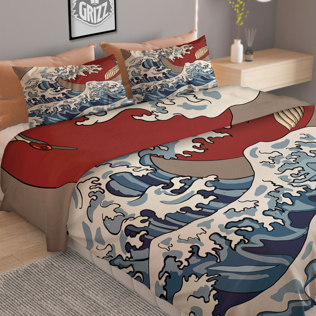 Jellyfish Zentangle Print Pattern Duvet Cover Bedding Set