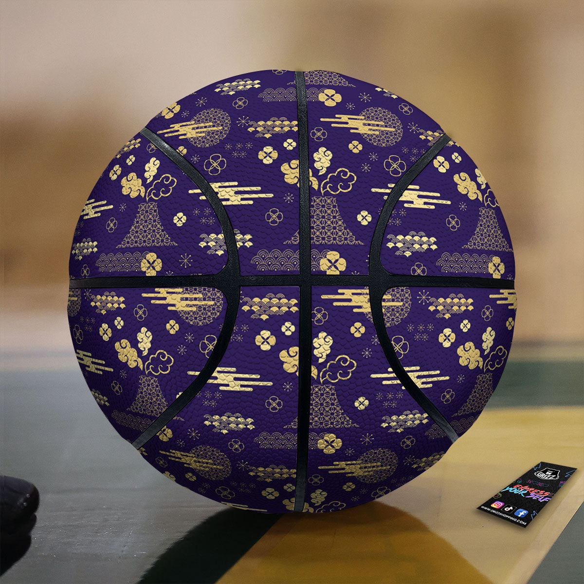 Japanese Classic Print Pattern Basketball