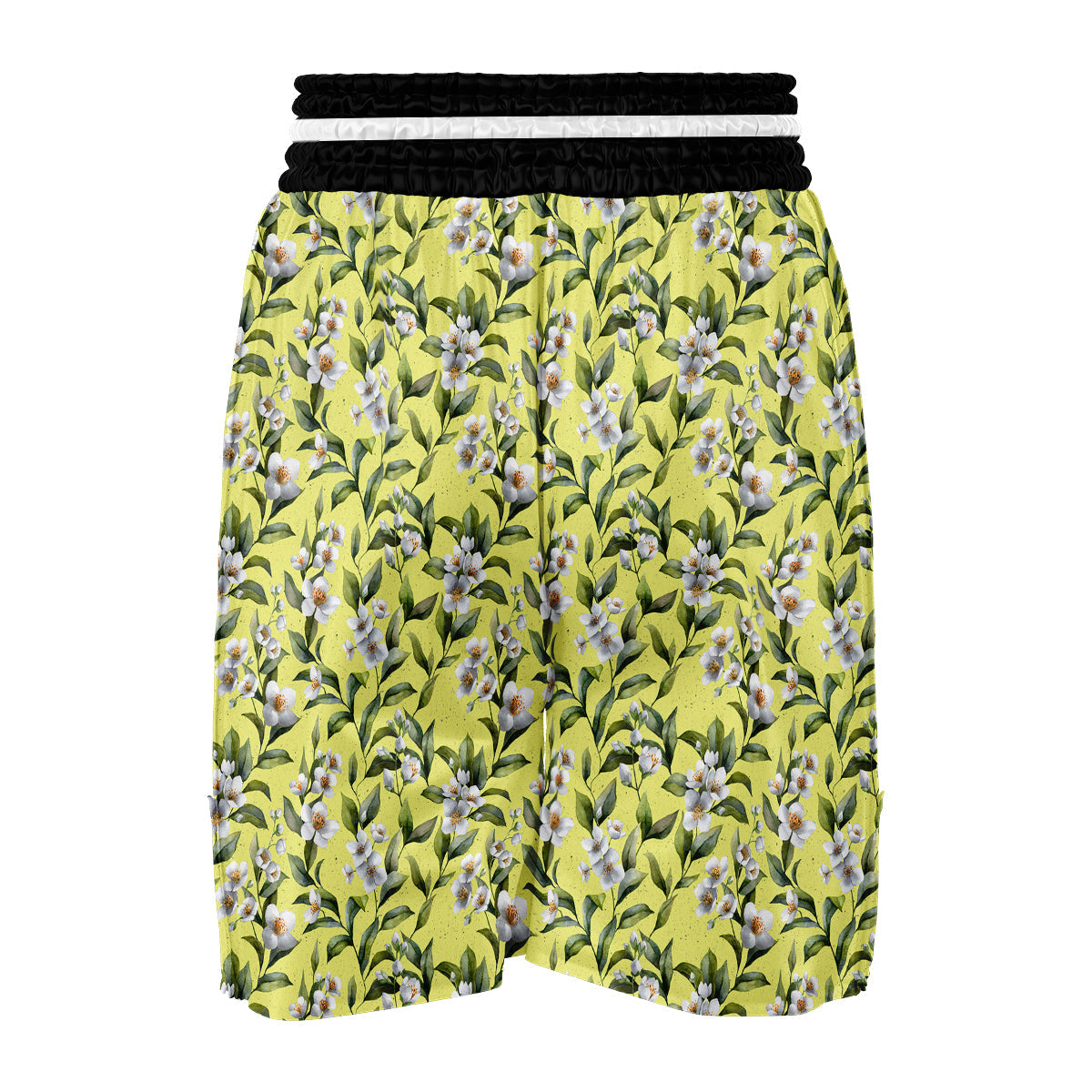 Jasmine Vintagecolor Print Pattern Boxing Shorts-grizzshop