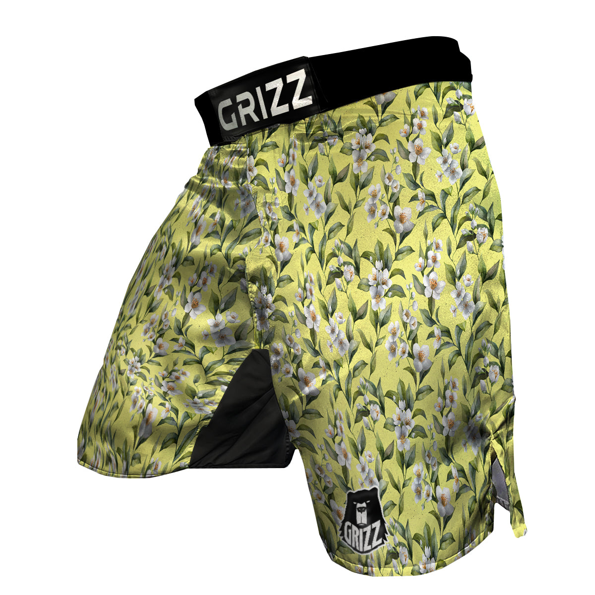 Jasmine Vintagecolor Print Pattern MMA Shorts-grizzshop
