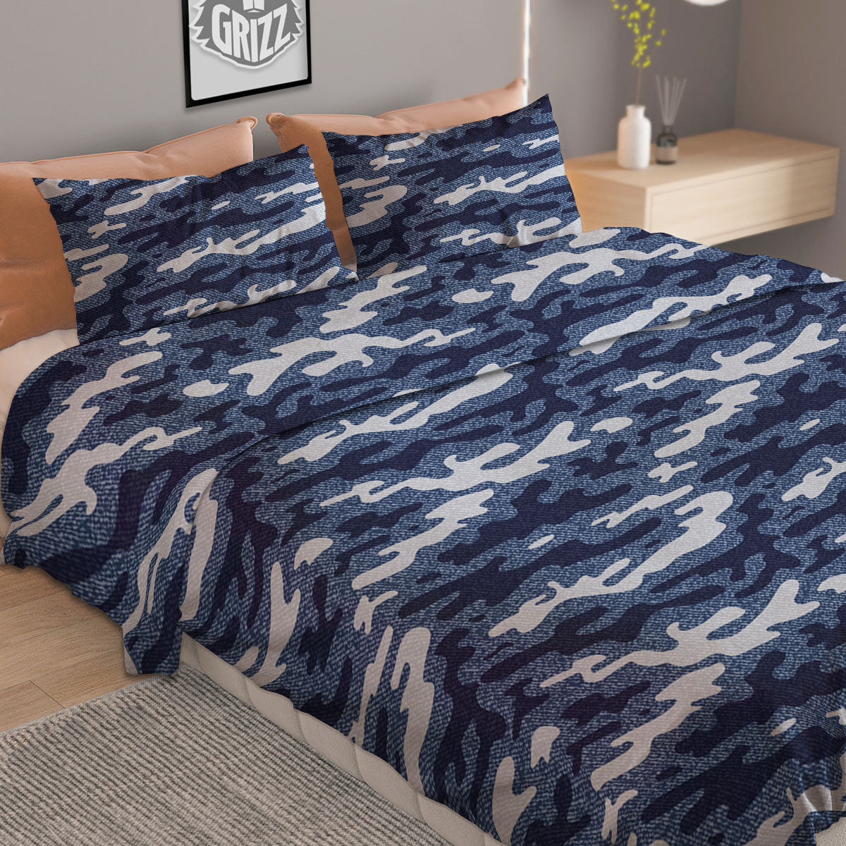 Hieroglyphs And Gods Egyptian Print Duvet Cover Bedding Set