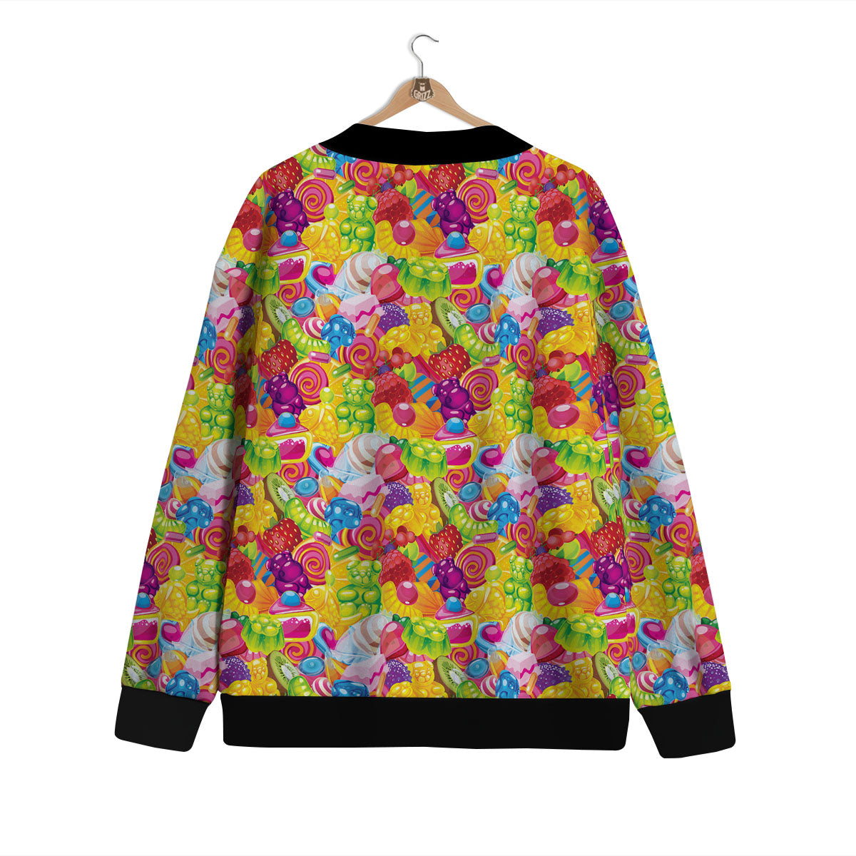 Jelly And Candy Print Pattern Cardigan-grizzshop