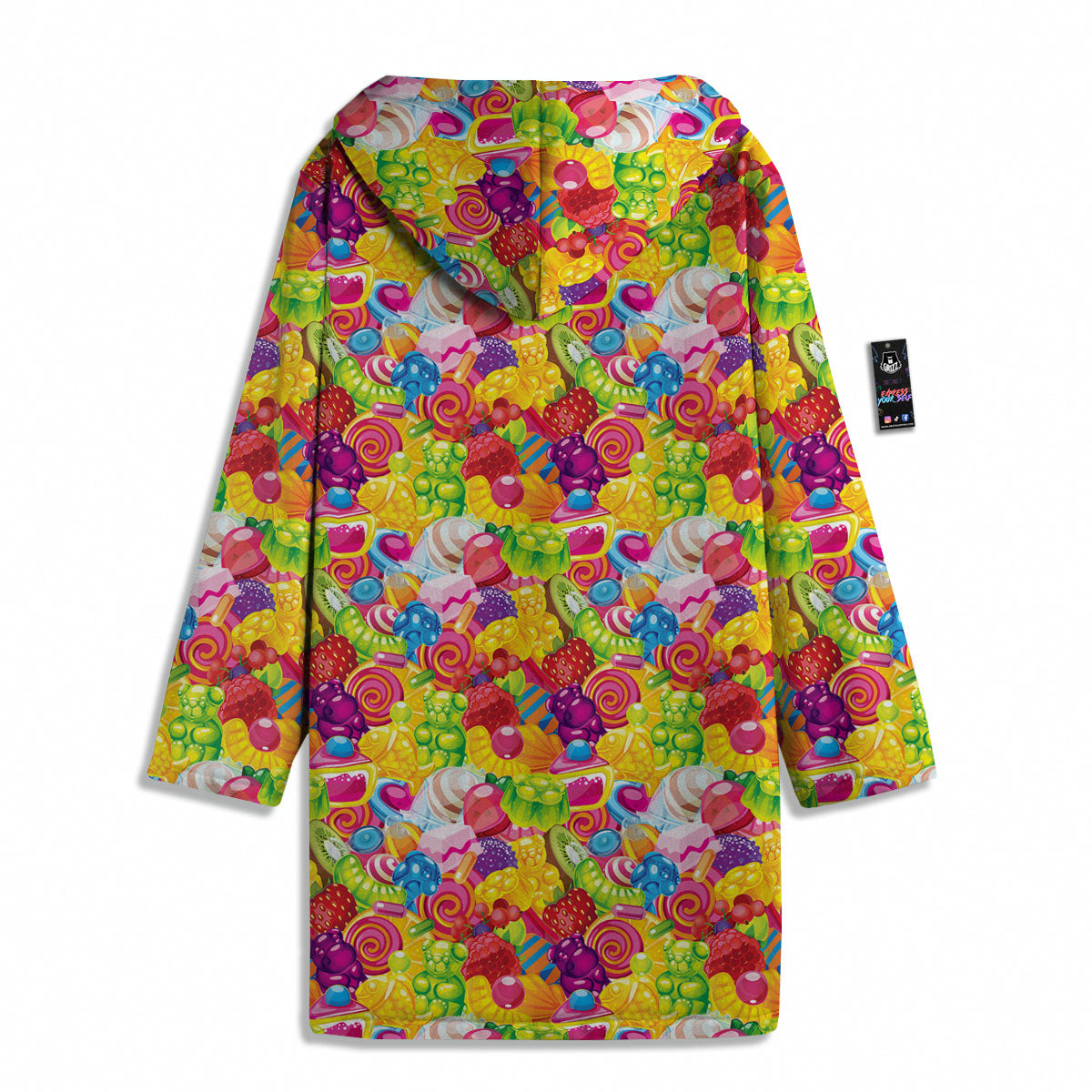 Jelly And Candy Print Pattern Men's Windbreaker Jacket-grizzshop