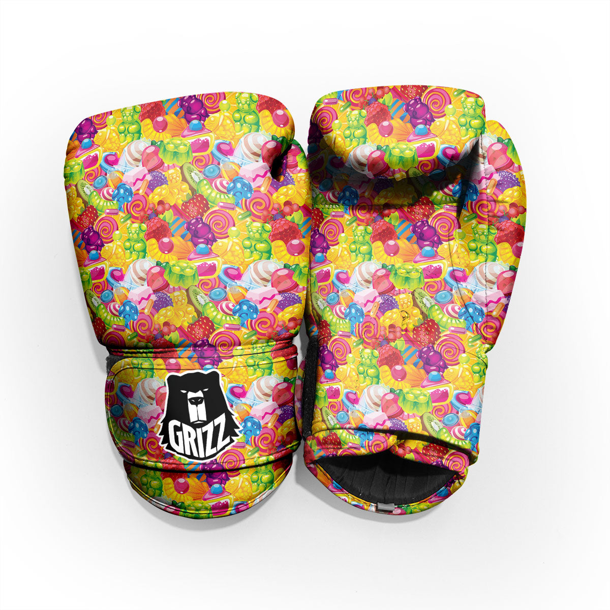 Jelly And Candy Print Pattern Pro Boxing Glove