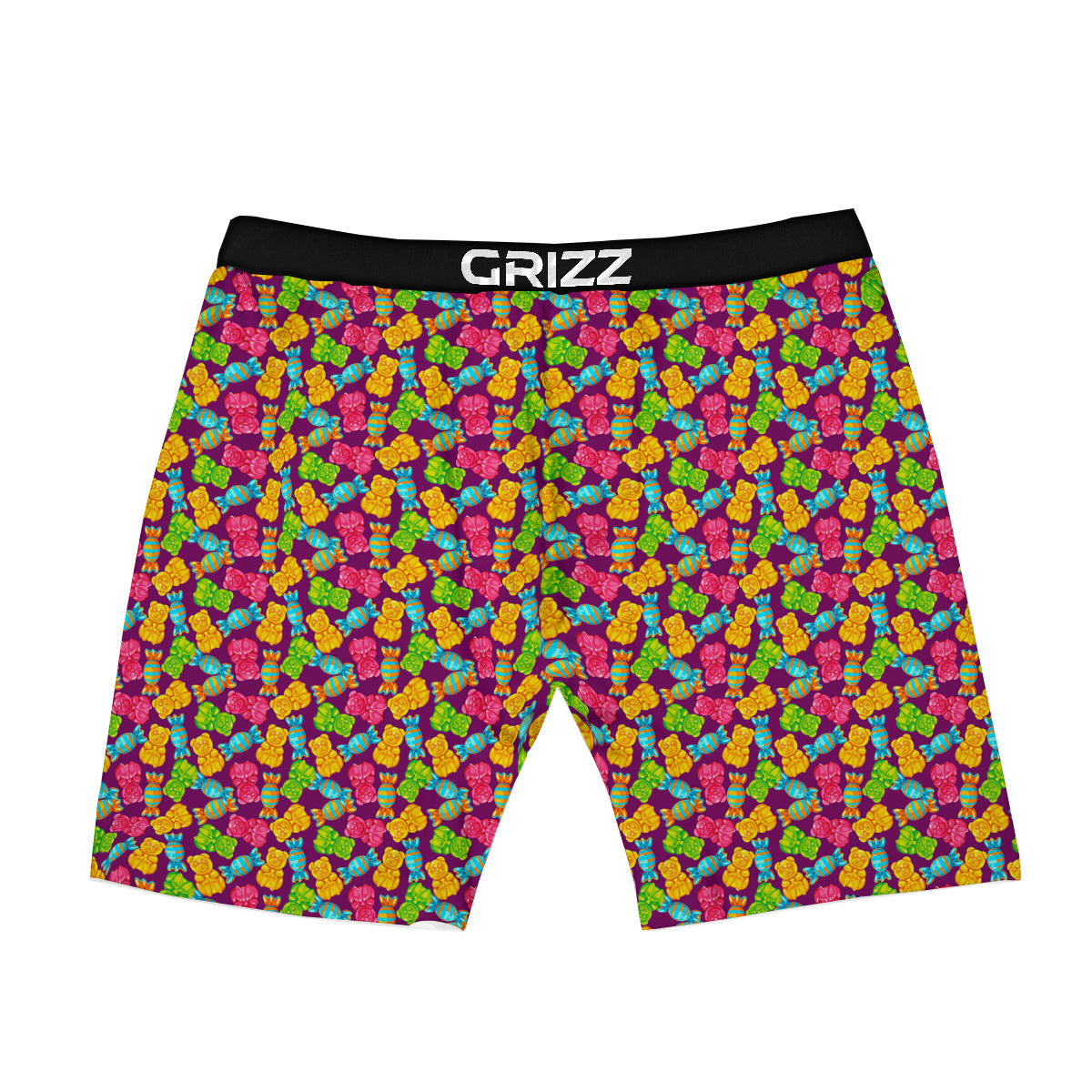 Jelly And Colorful Candy Print Boxer Briefs-grizzshop