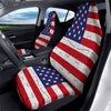 Jigsaw Puzzle American Flag Print Car Seat Covers-grizzshop