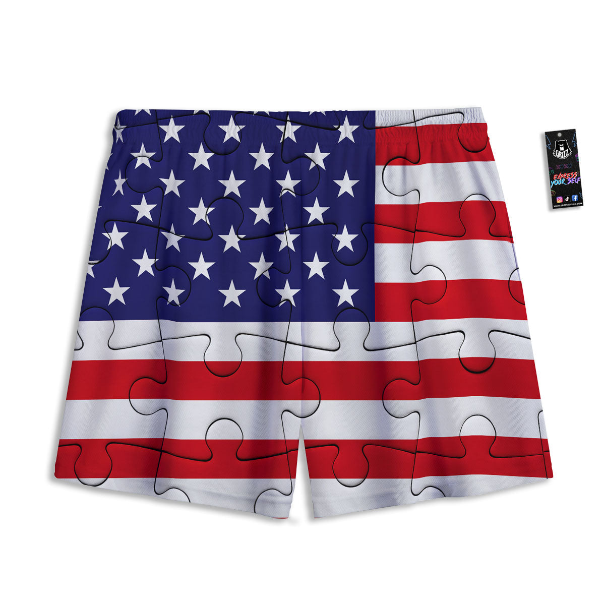 Llama Cute Pink Print Pattern Mesh Shorts