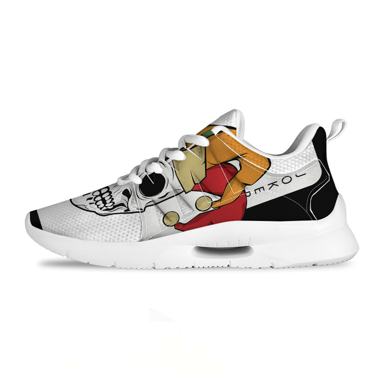 Joker Card Scary Print Tennis Shoes-grizzshop