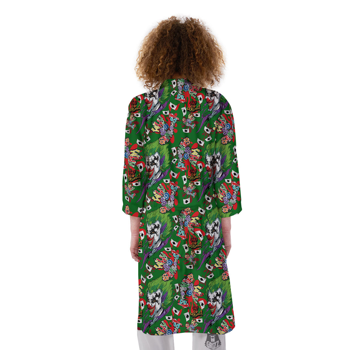 Joker Why So Serious Colorful Print Pattern Kimono-grizzshop