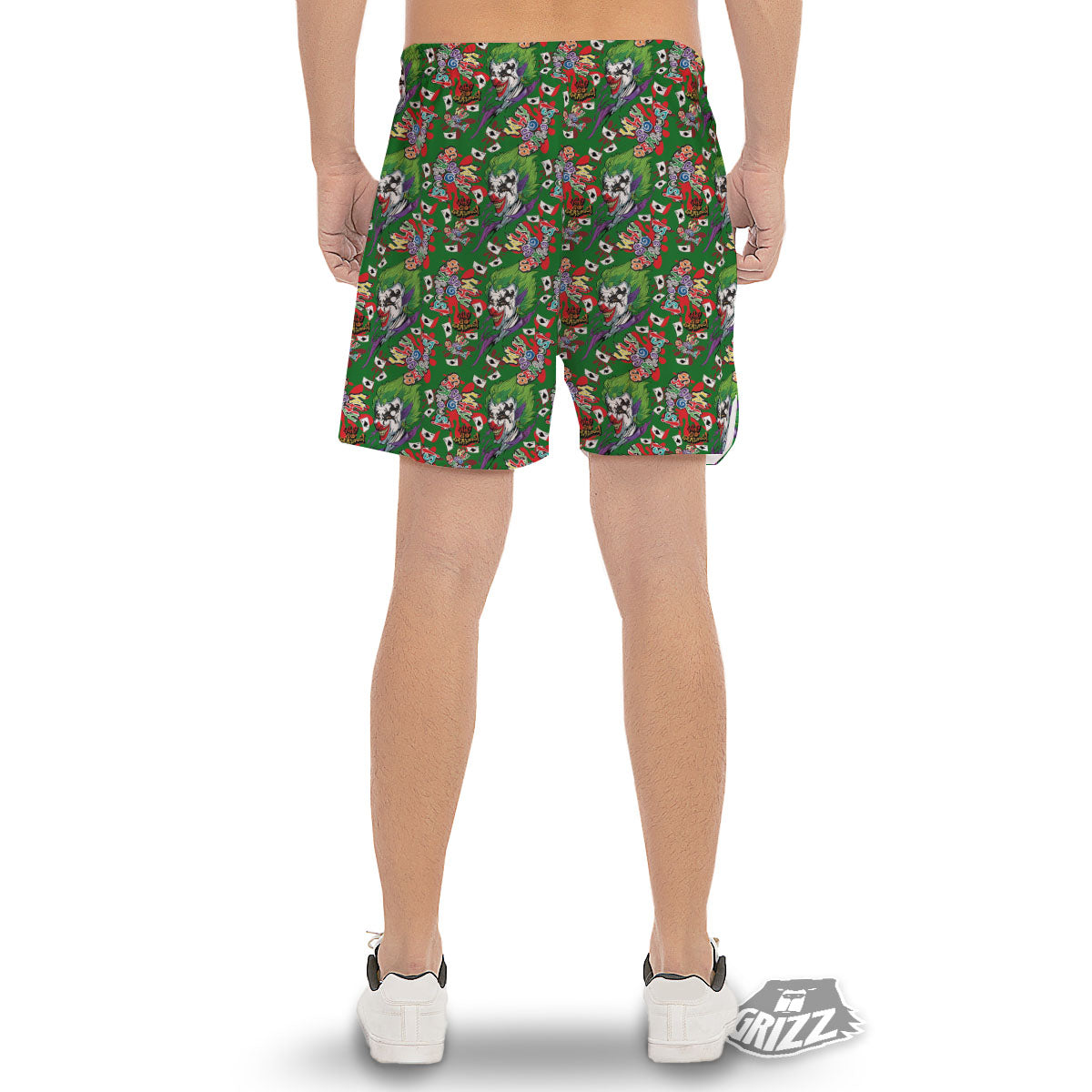 Joker Why So Serious Colorful Print Pattern Men's Gym Shorts-grizzshop