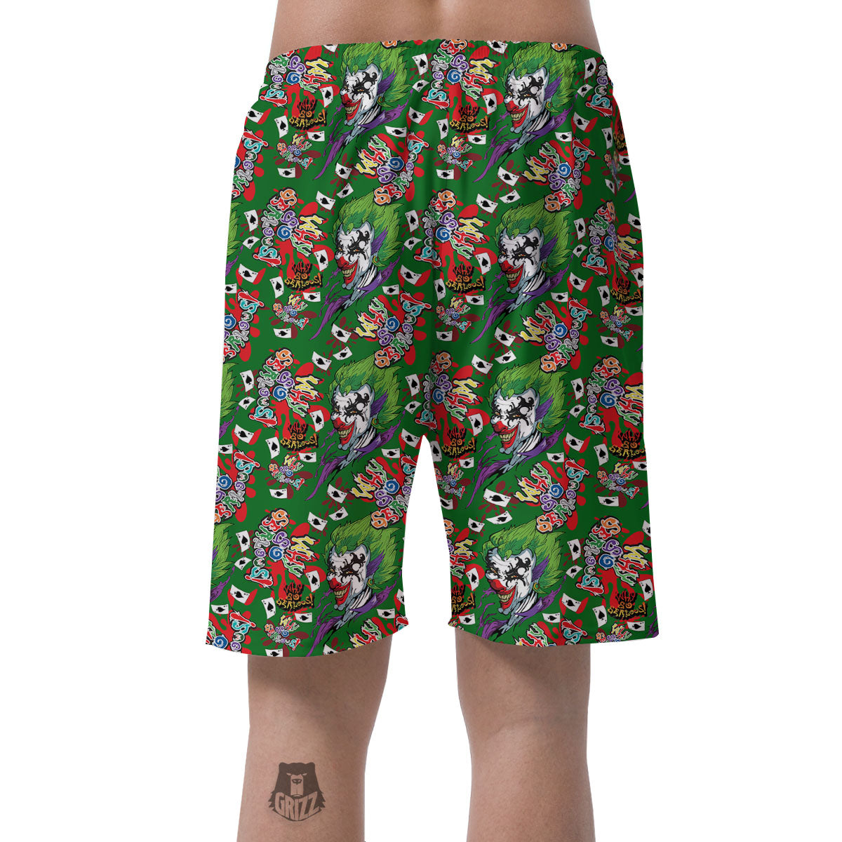 Joker Why So Serious Colorful Print Pattern Men's Shorts-grizzshop