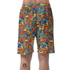 Jungle Hippie Psychedelic Trippy Men's Shorts-grizzshop