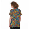 Jungle Hippie Psychedelic Trippy Women's Golf Shirts-grizzshop