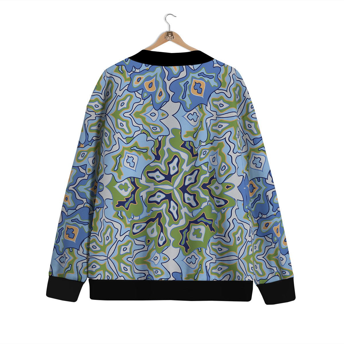 Kaleidoscope Boho Print Cardigan-grizzshop