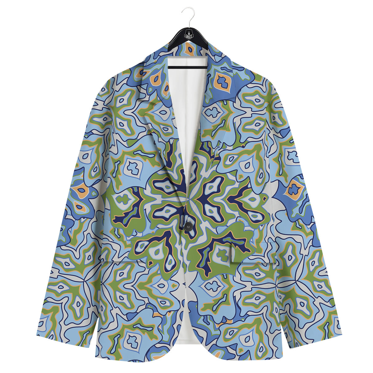 Kaleidoscope Boho Print Men's Sport Coat-grizzshop