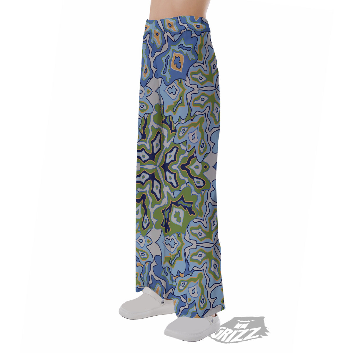 Kaleidoscope Boho Print Pajama Pants-grizzshop