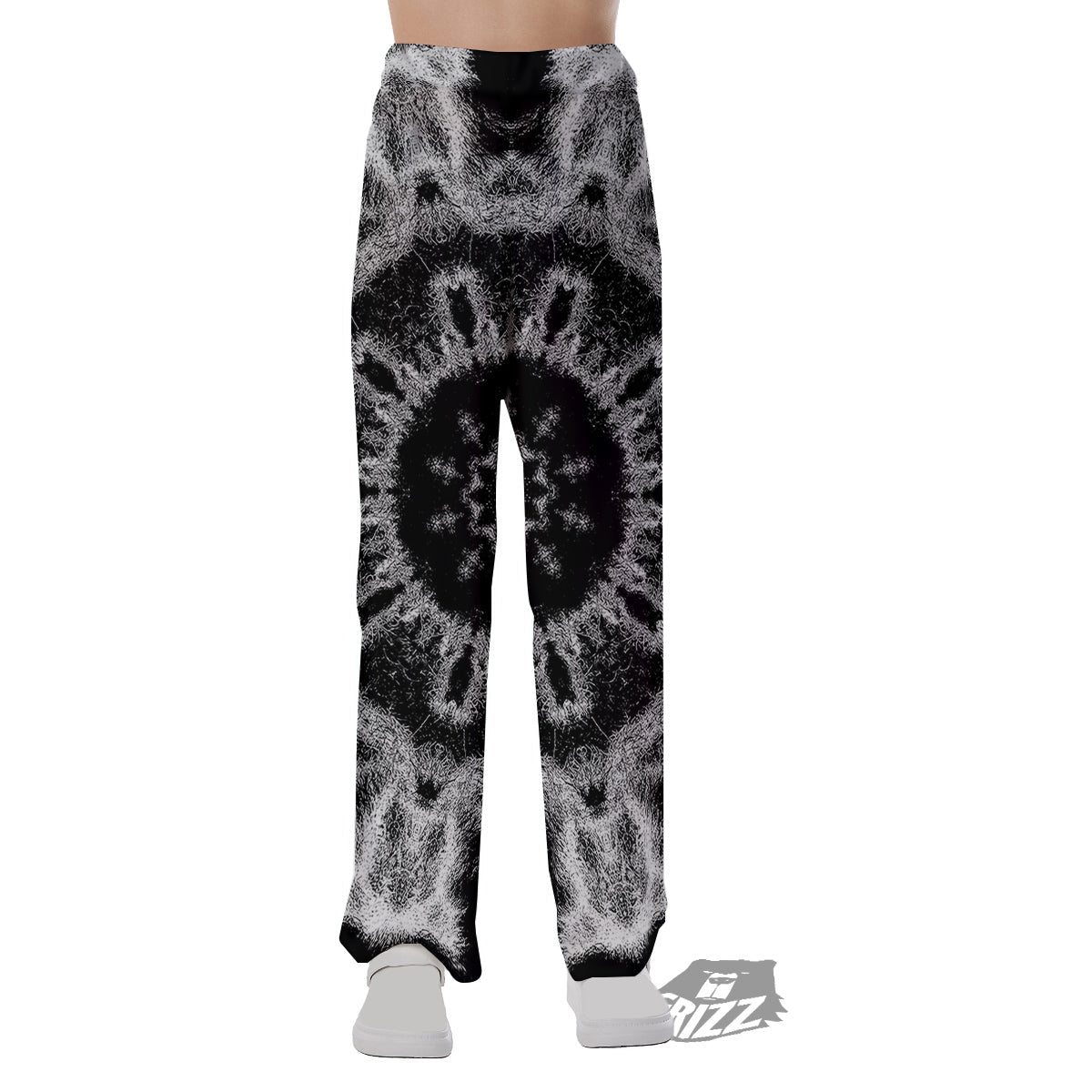 Kaleidoscope Cloud Dark Print Pajama Pants-grizzshop