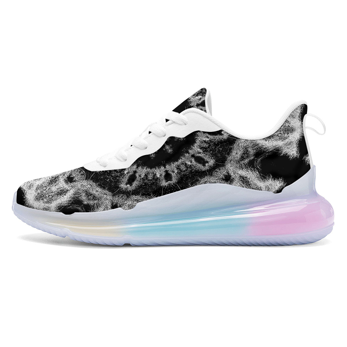 Kaleidoscope Cloud Dark Print Running Sneakers-grizzshop