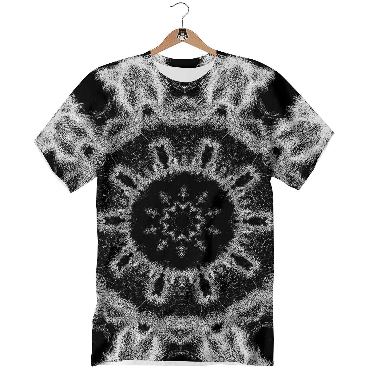 Kaleidoscope Cloud Dark Print T-Shirt-grizzshop