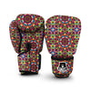 Kaleidoscope Pattern Print Boxing Gloves-grizzshop