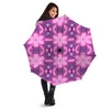 Kaleidoscope Pink Print Pattern Umbrella-grizzshop