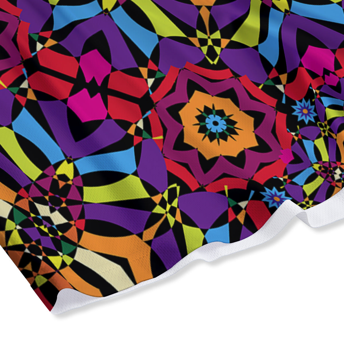 Hot Dog Drawing Print Pattern Mesh Shorts