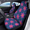 Kaleidoscope Psychedelic Print Pattern Car Seat Covers-grizzshop