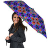 Kaleidoscope Rainbow Print Pattern Umbrella-grizzshop