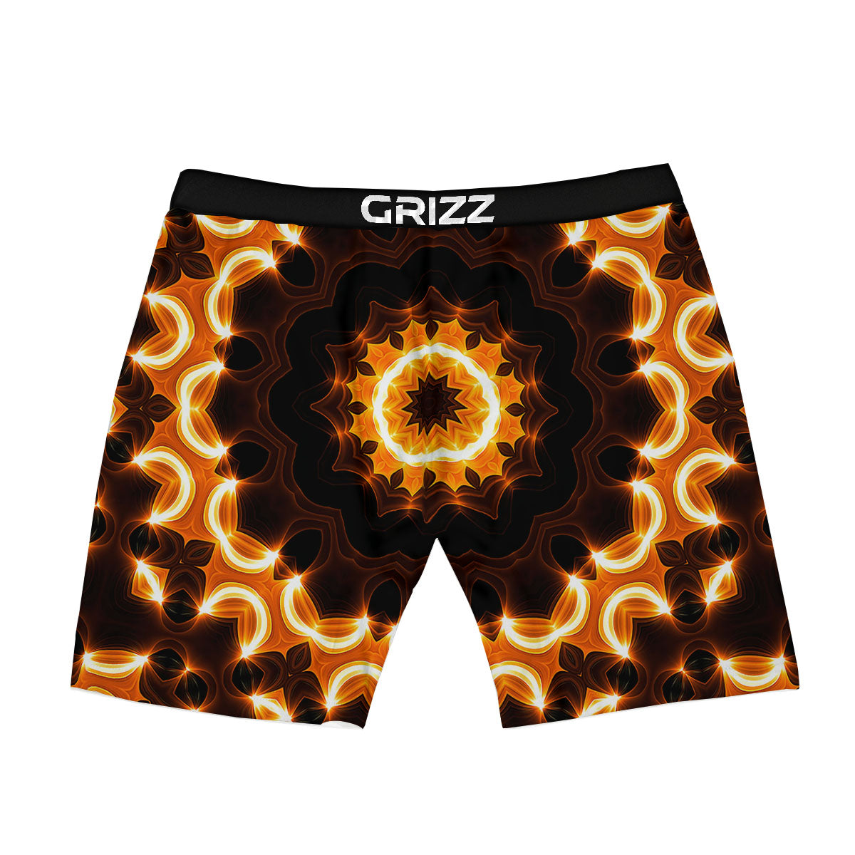 Kaleidoscope Shiny Print Boxer Briefs-grizzshop