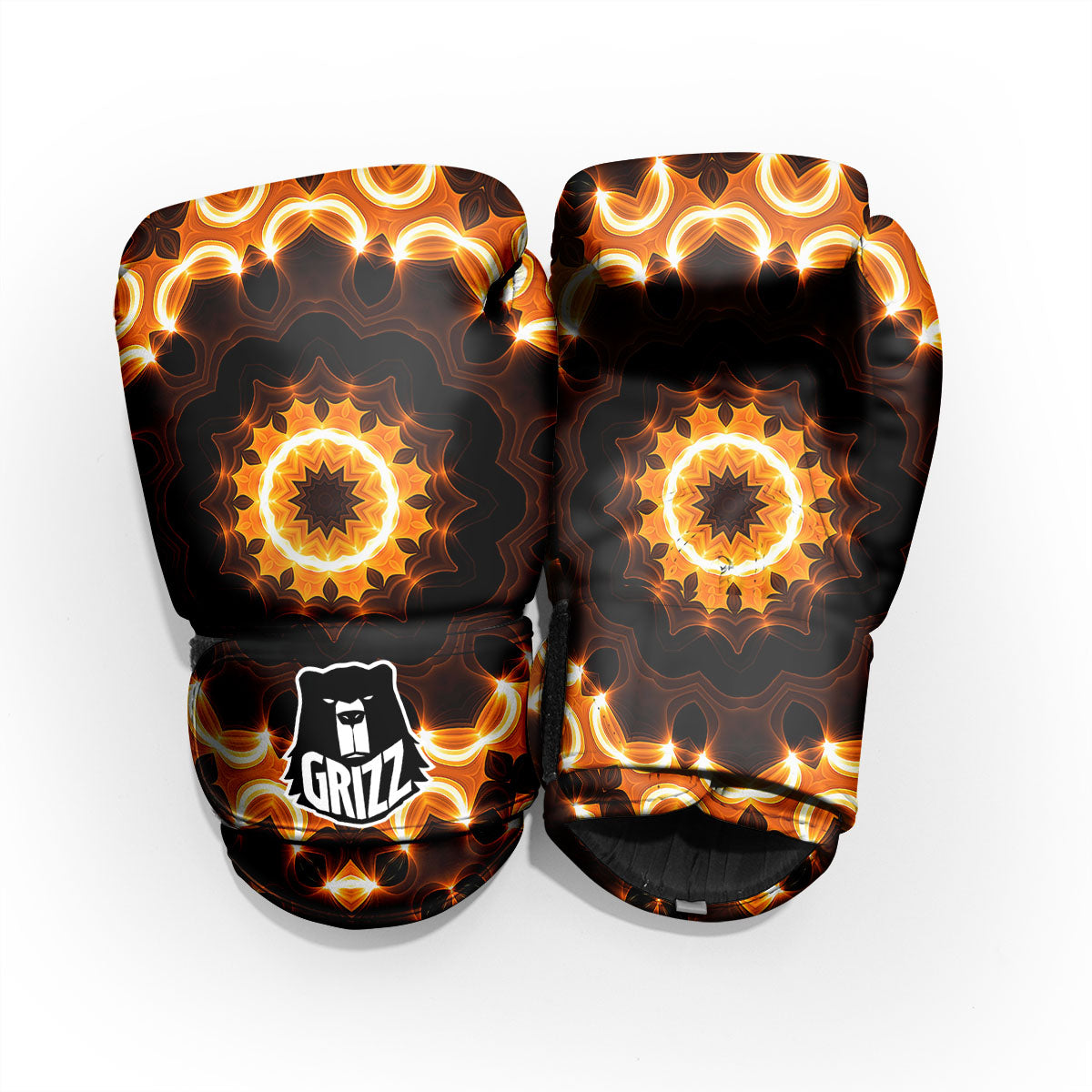 Kaleidoscope Shiny Print Pro Boxing Glove