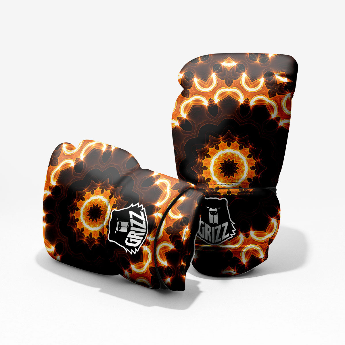 Kaleidoscope Shiny Print Pro Boxing Glove