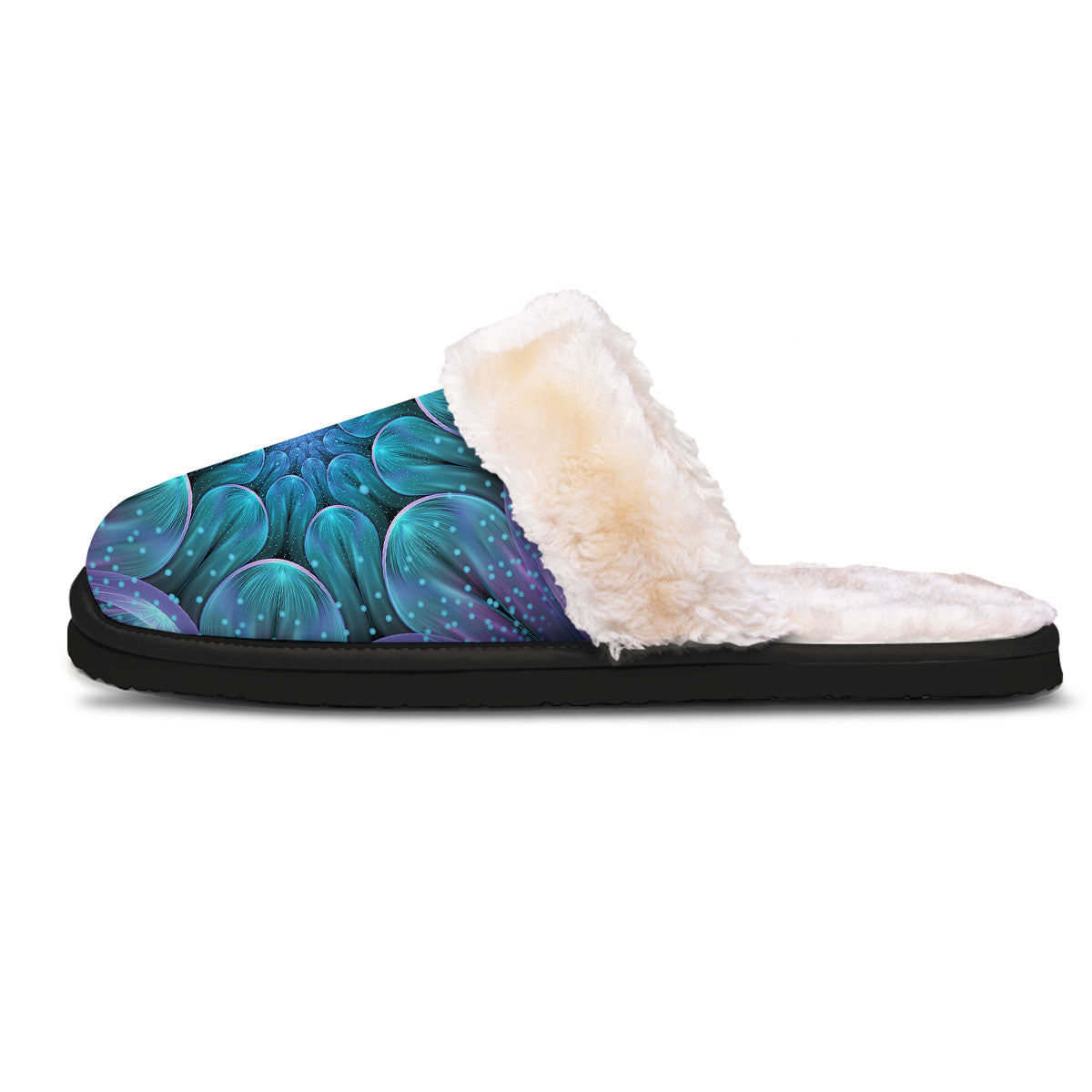 Kaleidoscope Sparkle Print Slippers-grizzshop