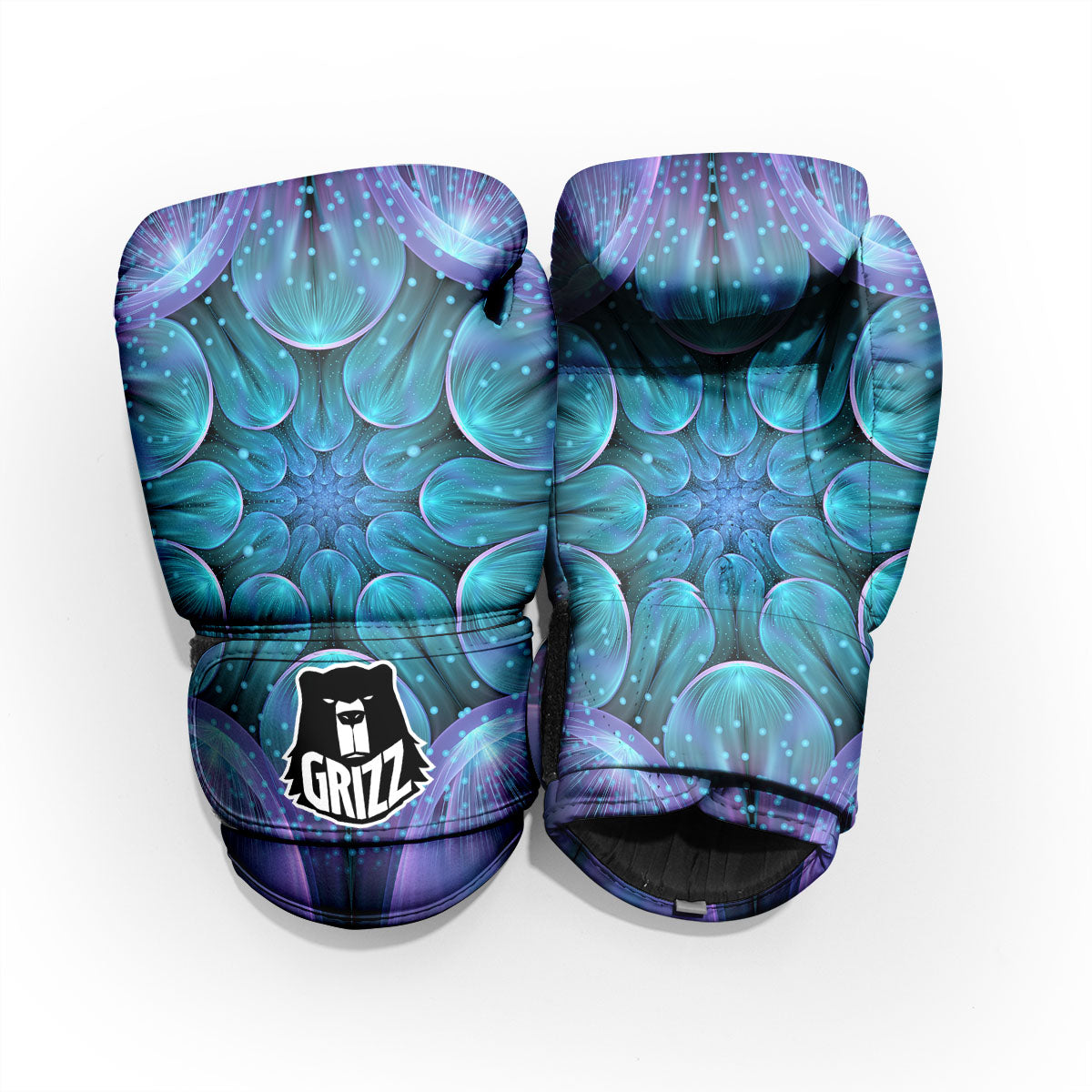 Kaleidoscope Sparkle Print Pro Boxing Glove