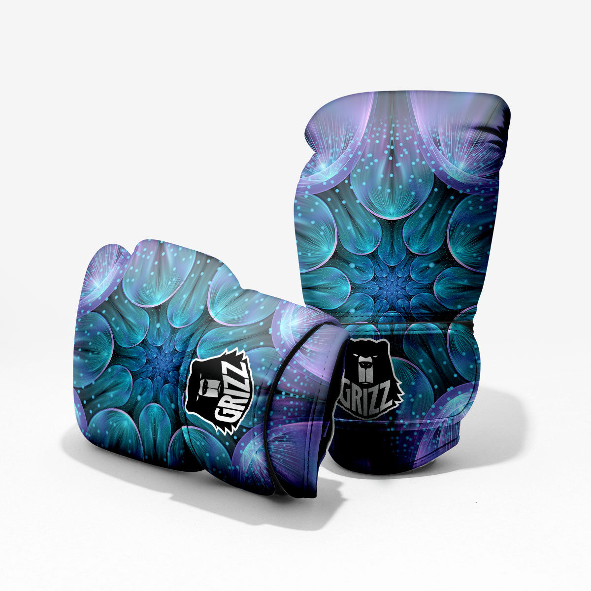 Kaleidoscope Sparkle Print Pro Boxing Glove