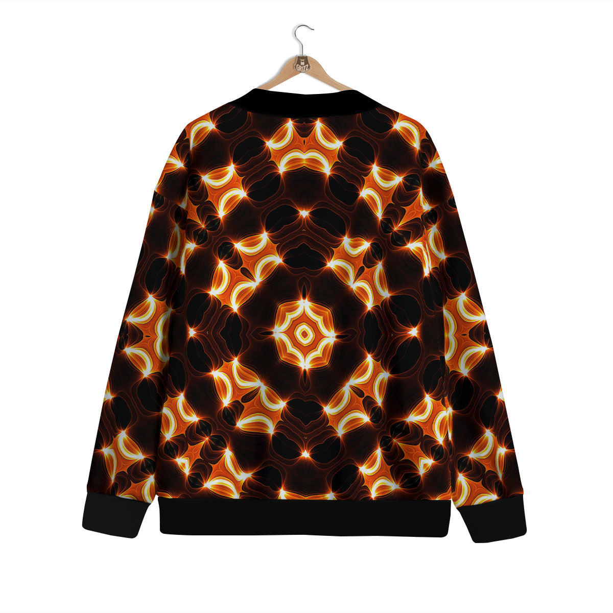 Kaleidoscope Spot Yellow Print Cardigan-grizzshop