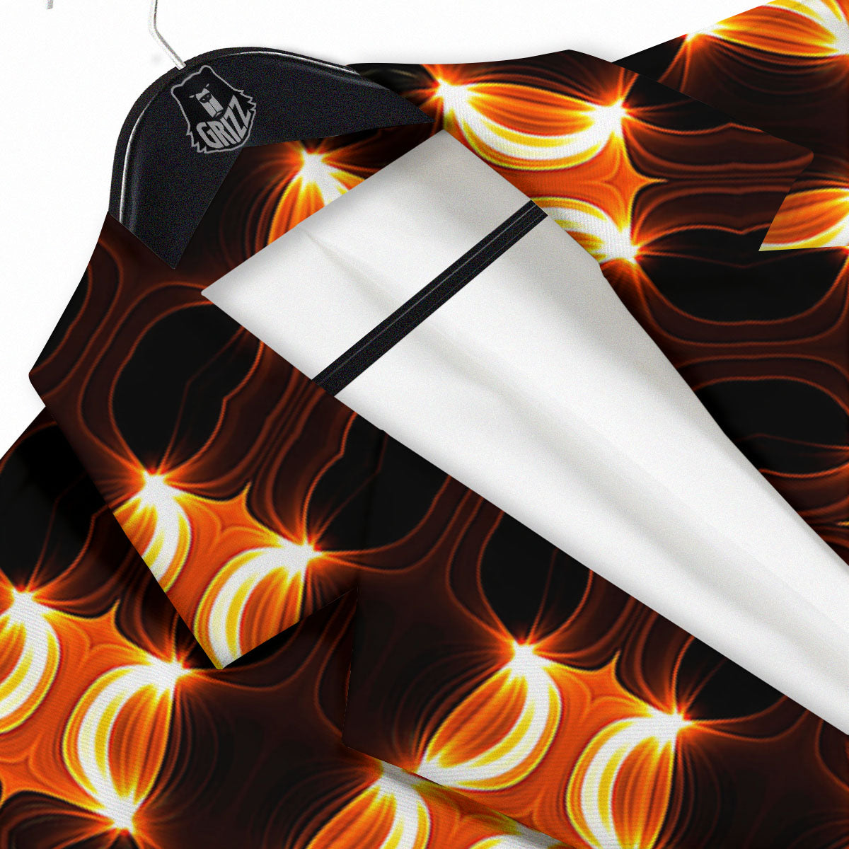 Kaleidoscope Spot Yellow Print Men's Sport Coat-grizzshop