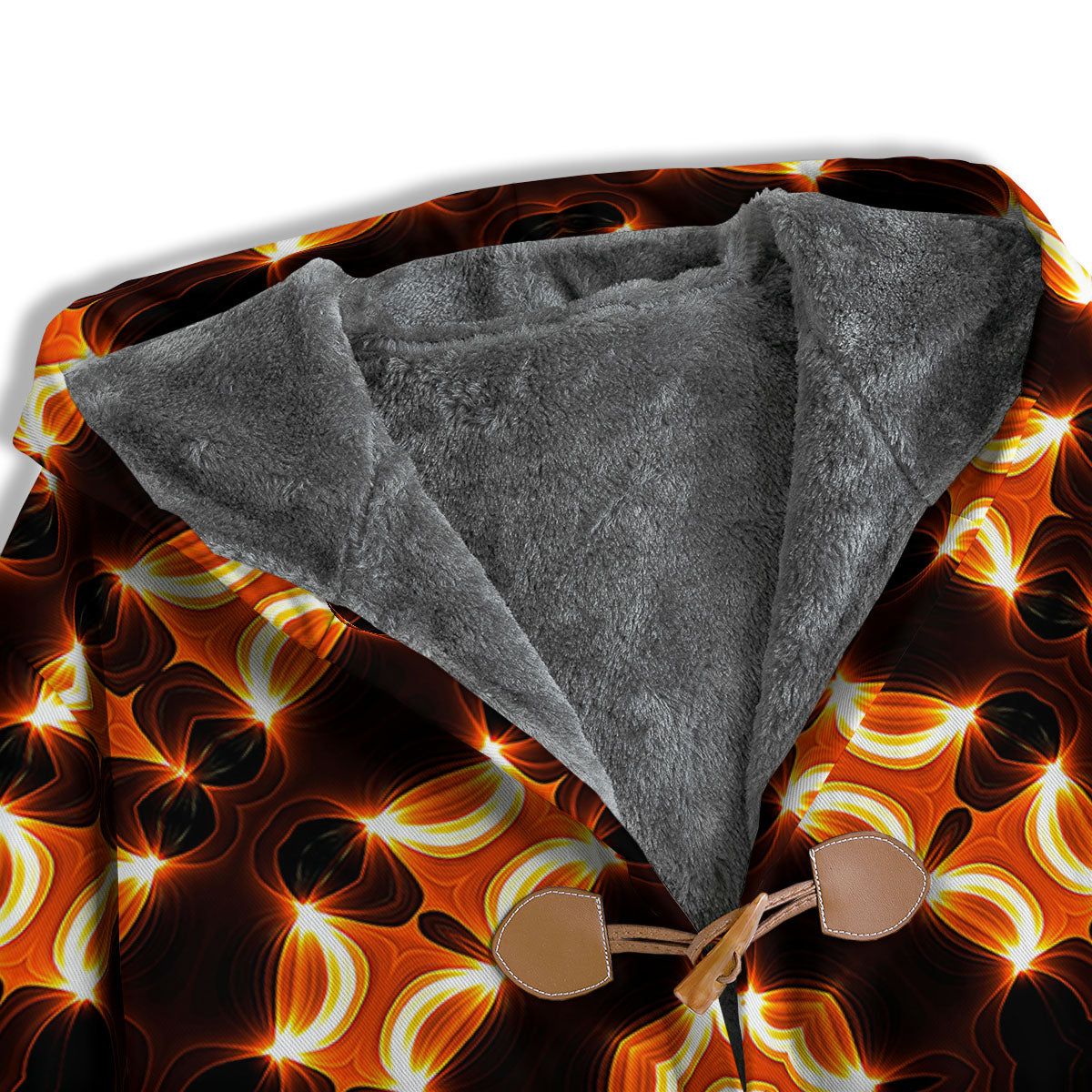 Kaleidoscope Spot Yellow Print Men's Windbreaker Jacket-grizzshop