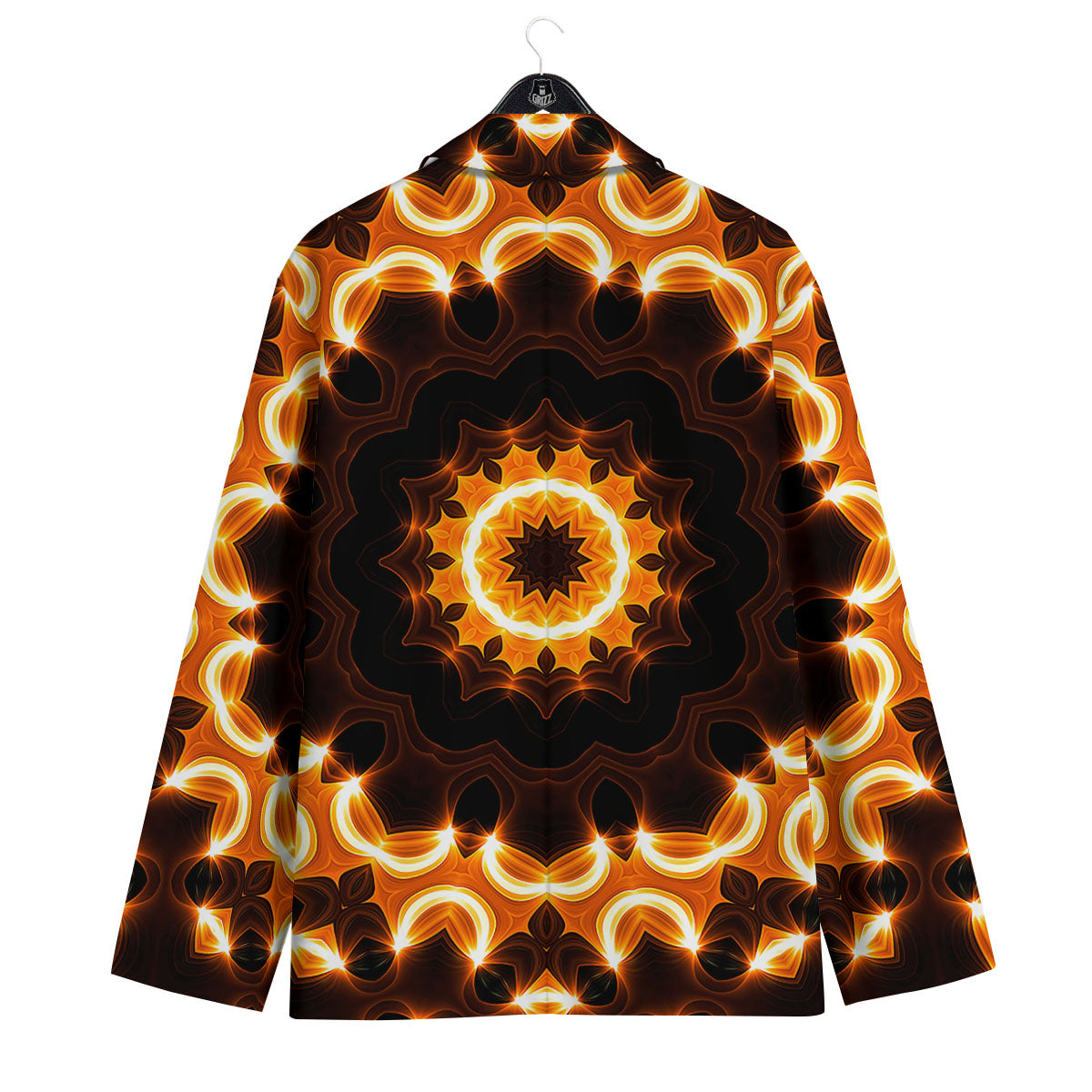 Kaleidoscope Vintage Print Men's Sport Coat-grizzshop