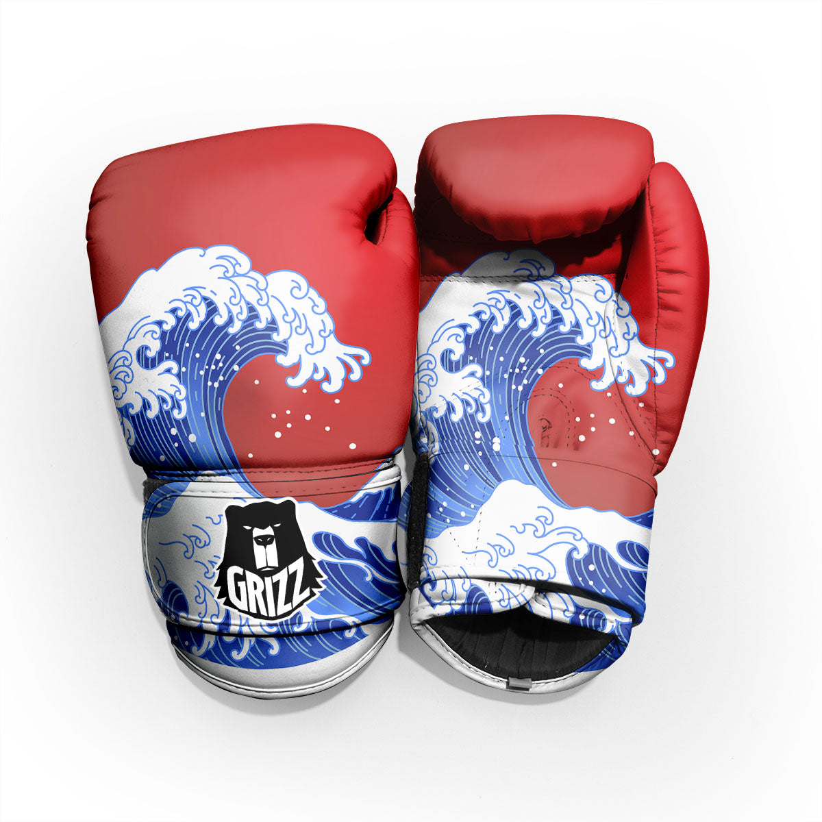 Kanagawa Wave Japanese Print Pro Boxing Glove