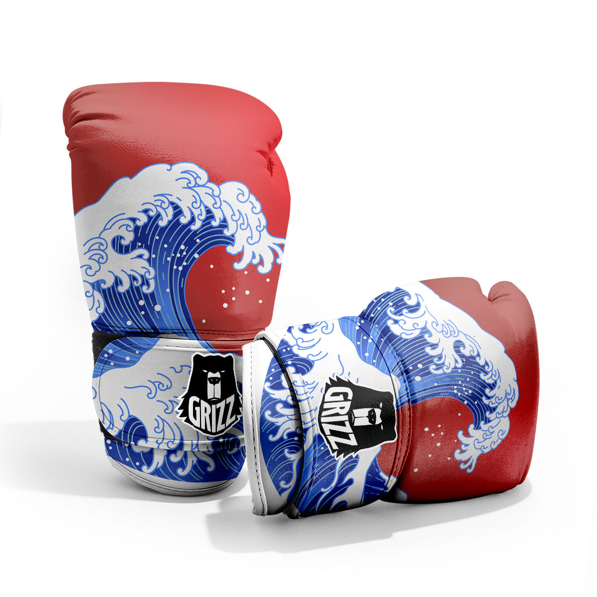 Kanagawa Wave Japanese Print Pro Boxing Glove
